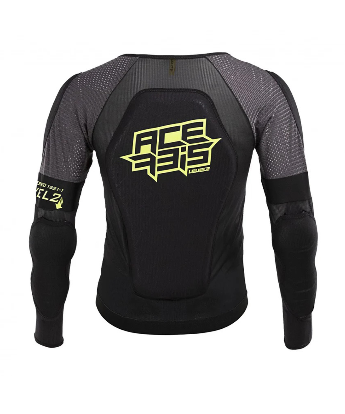 Acerbis X-Air Riding Jcaket with Level 2 Protectors - Black Yellow - Acerbis
