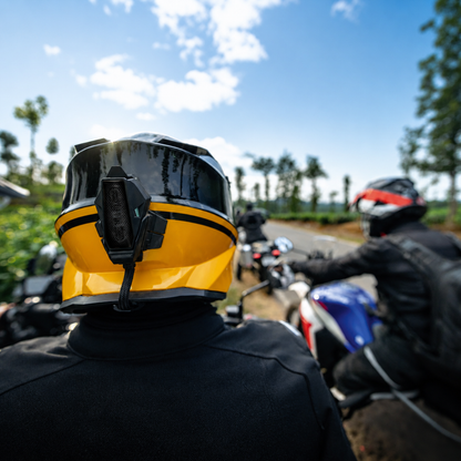 Bluarmor C40 Helmet Communication Device - Intercom and Bluetooth