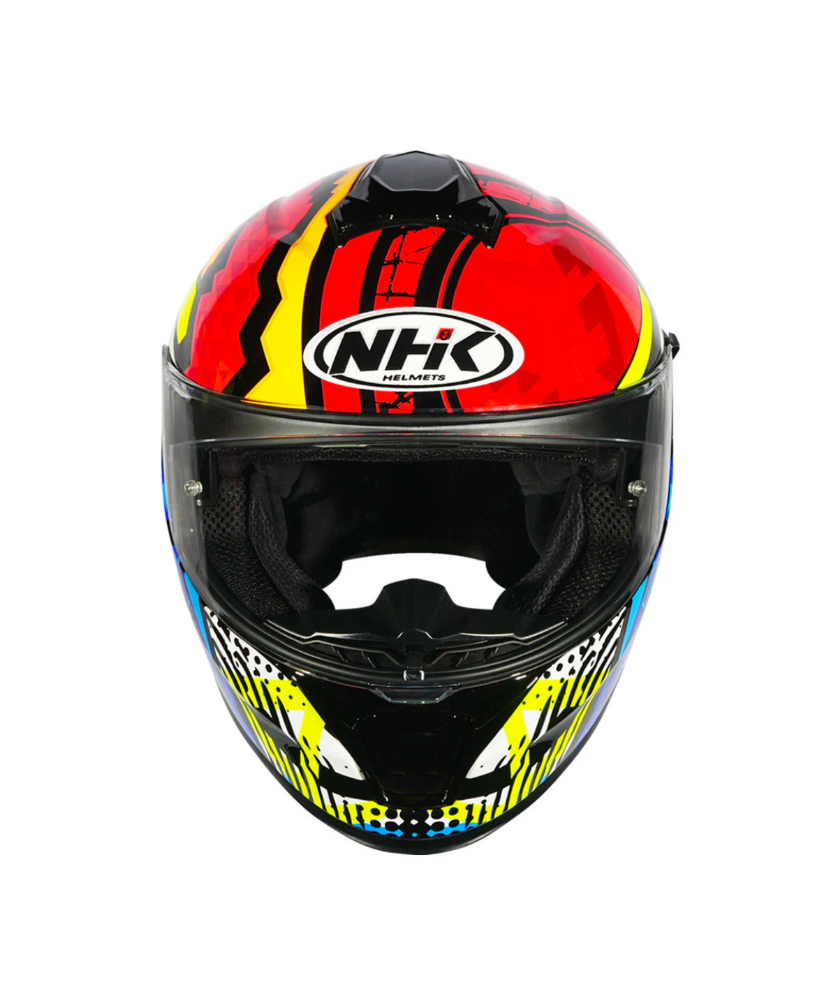 NHK K5R Mark Garcia Helmet - Blue Red Yellow - NHK