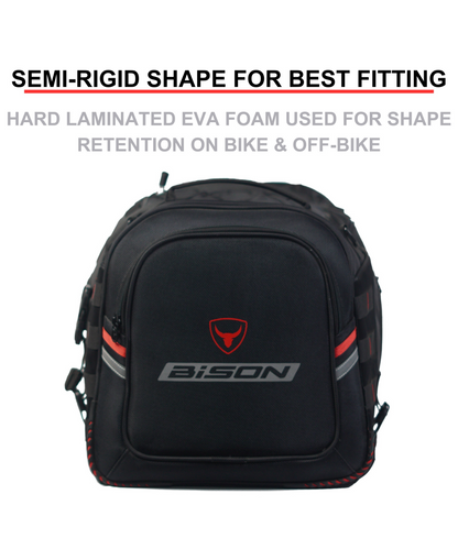 Bison ProGear Camper 50L Tail Bag - Black