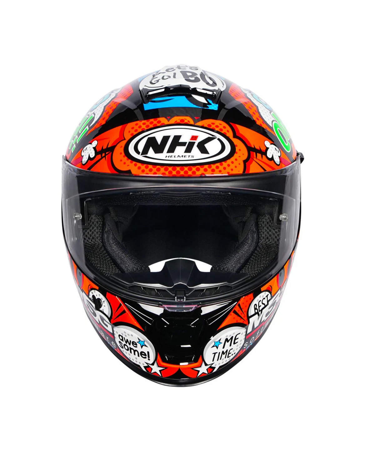 NHK K5R Bo Ben Helmet - Green Orange - NHK