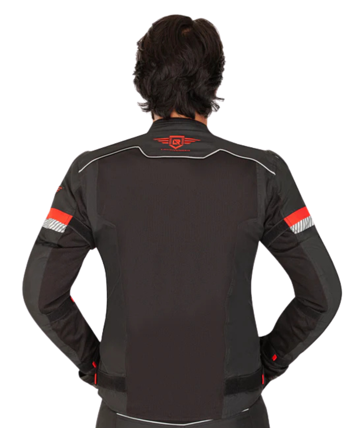 Lone Ranger Addon Pro Riding Jacket - Black Red