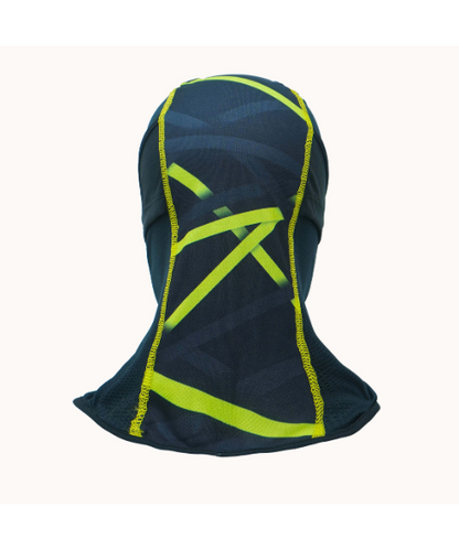 Scala Coolknit Multipanel Balaclava - Black Neon