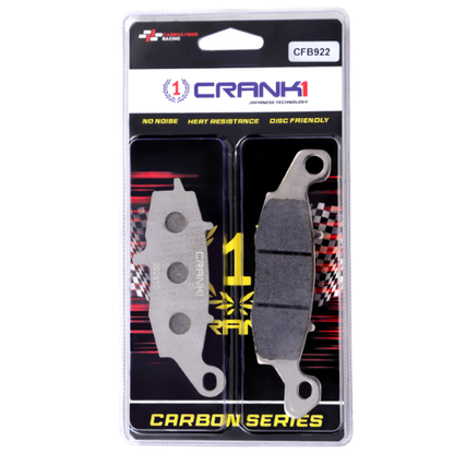 Crank1 Carbon Brake Pads for Suzuki V-Strom 1000 (2002-2010)