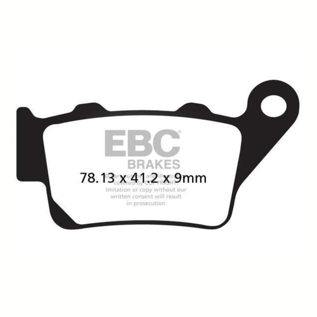 EBC Ducati Scrambler Sled 800 (2017-2018) Fully Sintered Brake Pads