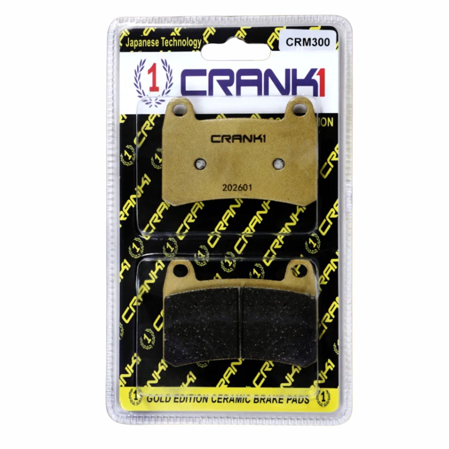 Crank1 Ceramic Brake Pads for Benelli TNT 25 (2015 Onwards)