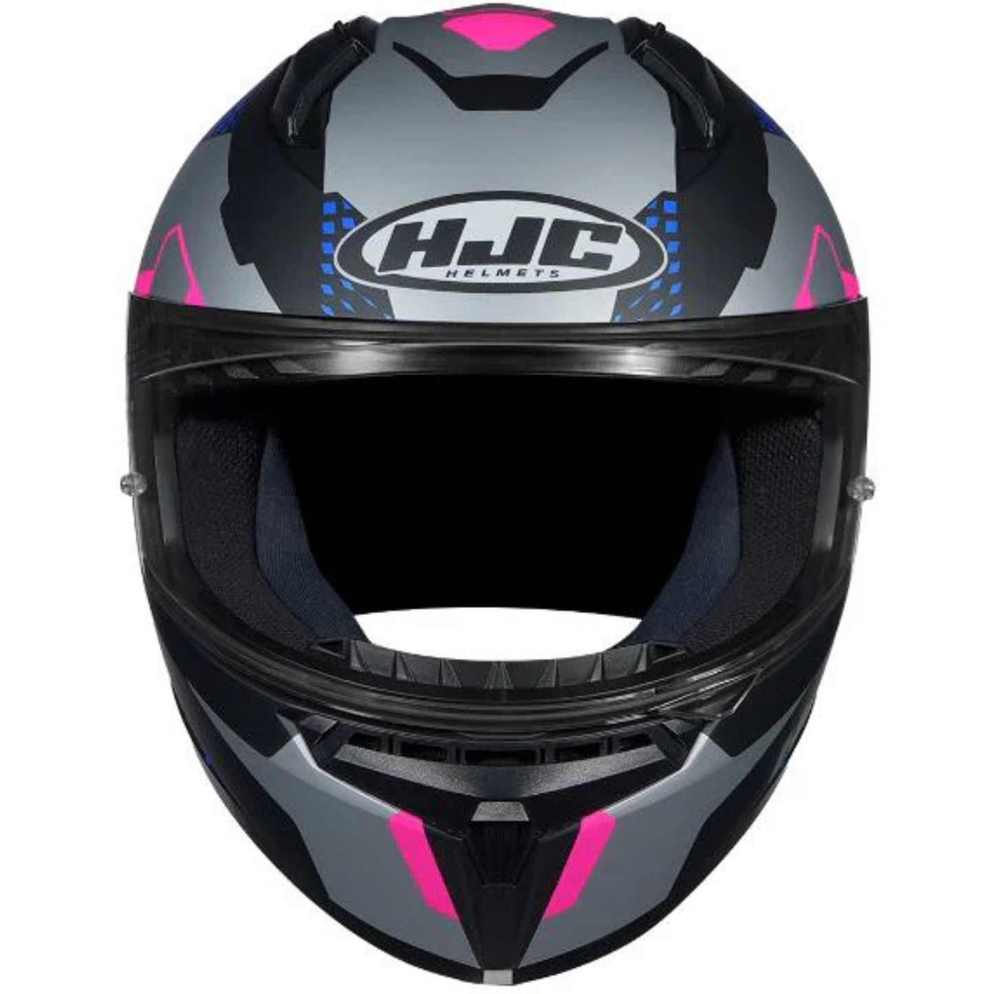 HJC C10 Aspa MC28SF Helmet - Silver Blue Pink