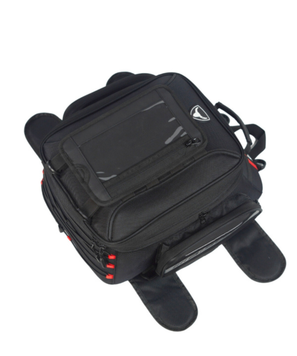 Bison ProGear Magnite Magnetic 28L Tank Bag - Black Red