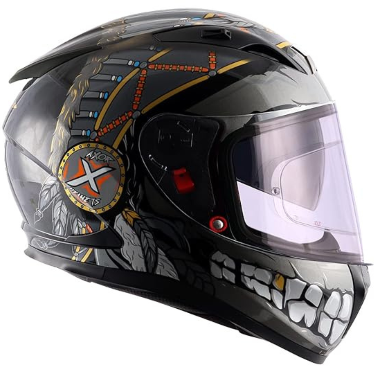 AXOR Street Freedom Helmet Black Silver - AXOR