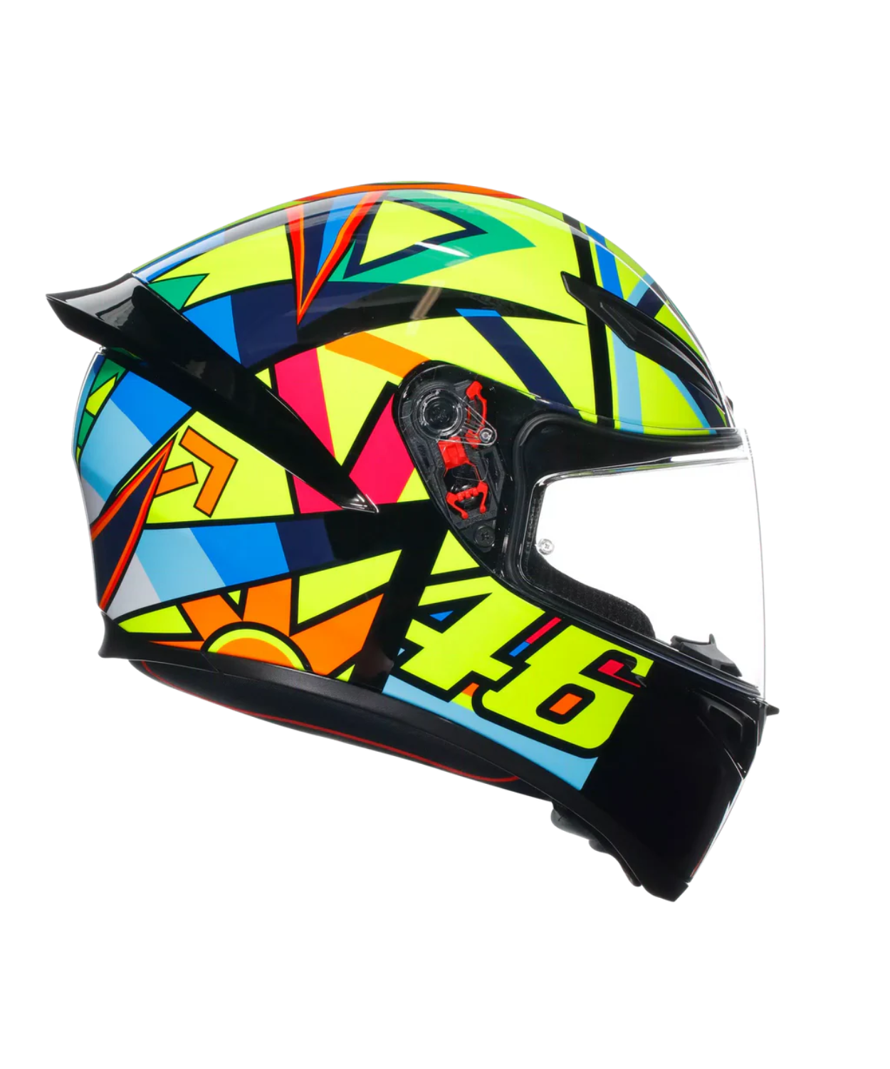 AGV K1 S Soleluna Helmet 2017 - Gloss Yellow Blue