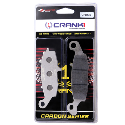 Crank1 Carbon Brake Pads for Suzuki Intruder M1800 (2007-2018)