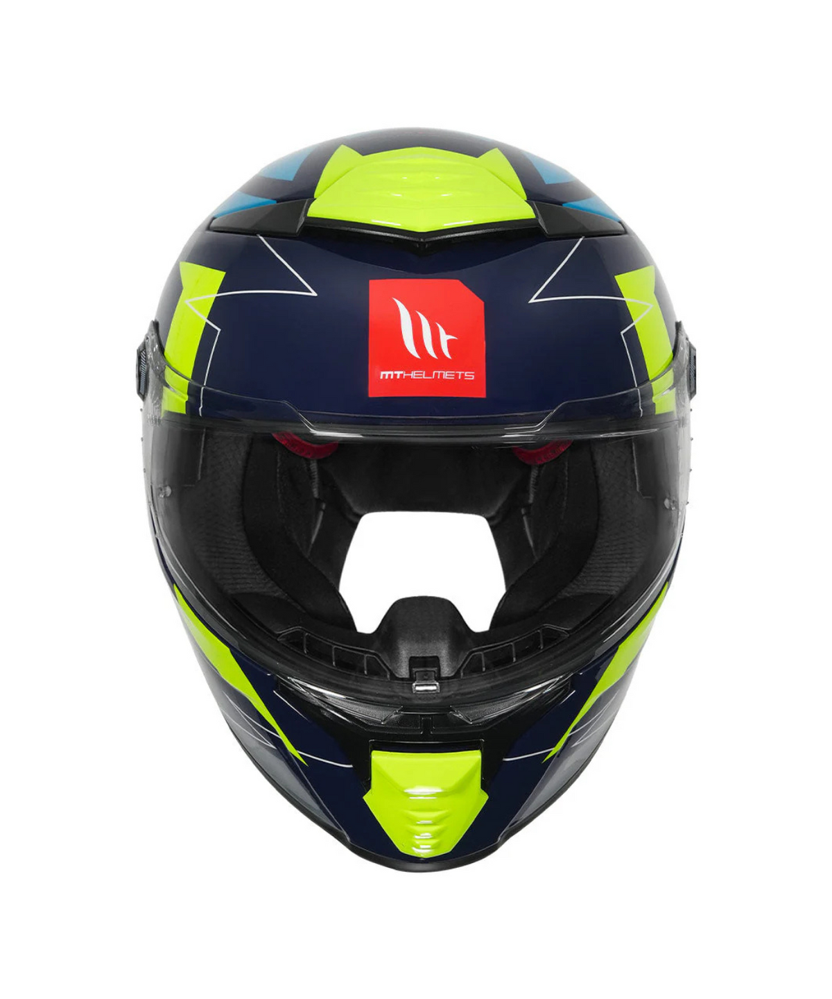 MT Thunder 4 SV Mountain Helmet - Gloss Blue - MT Helmets