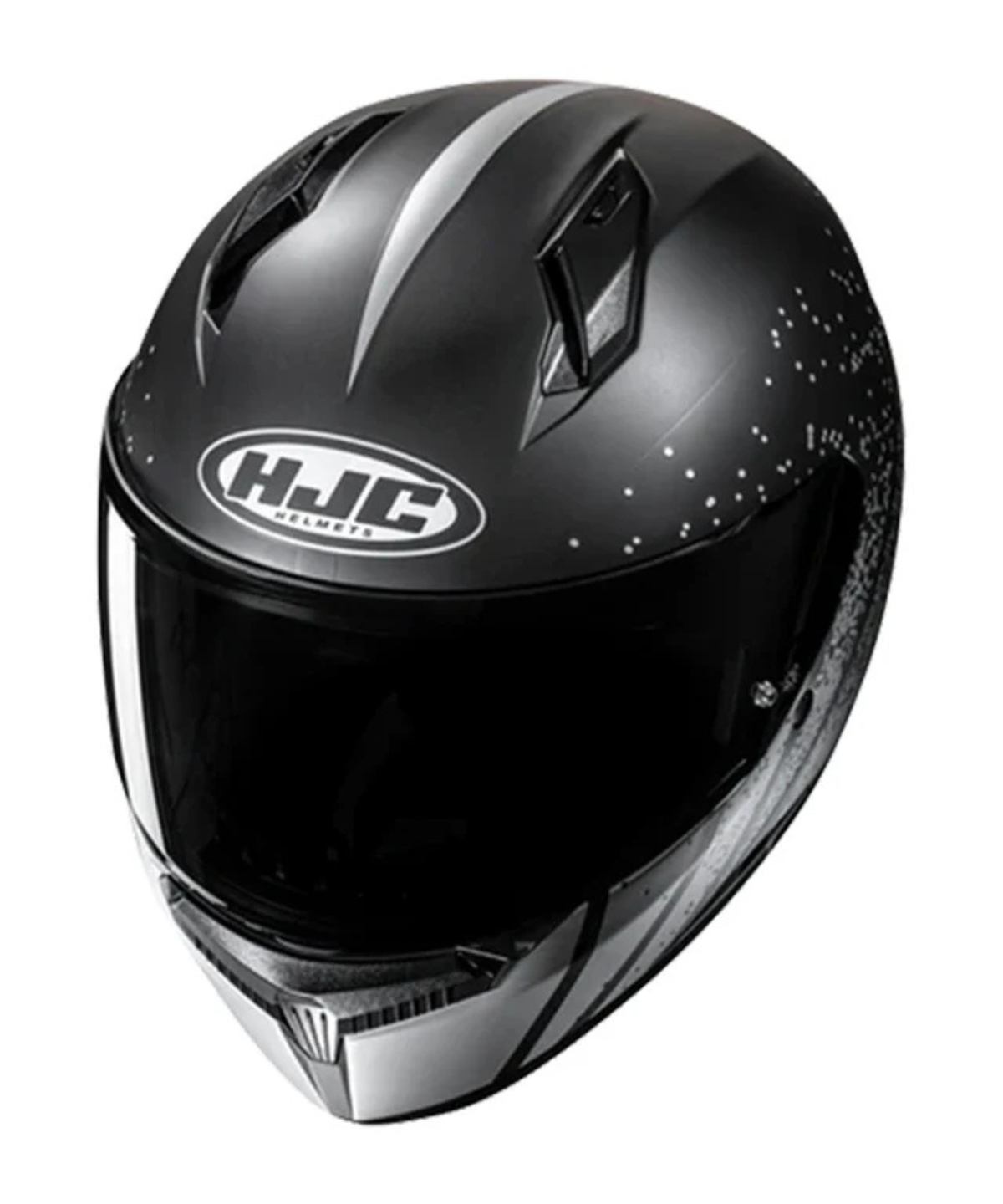 HJC C10 Haven MC5SF Helmet - Black Silver - HJC