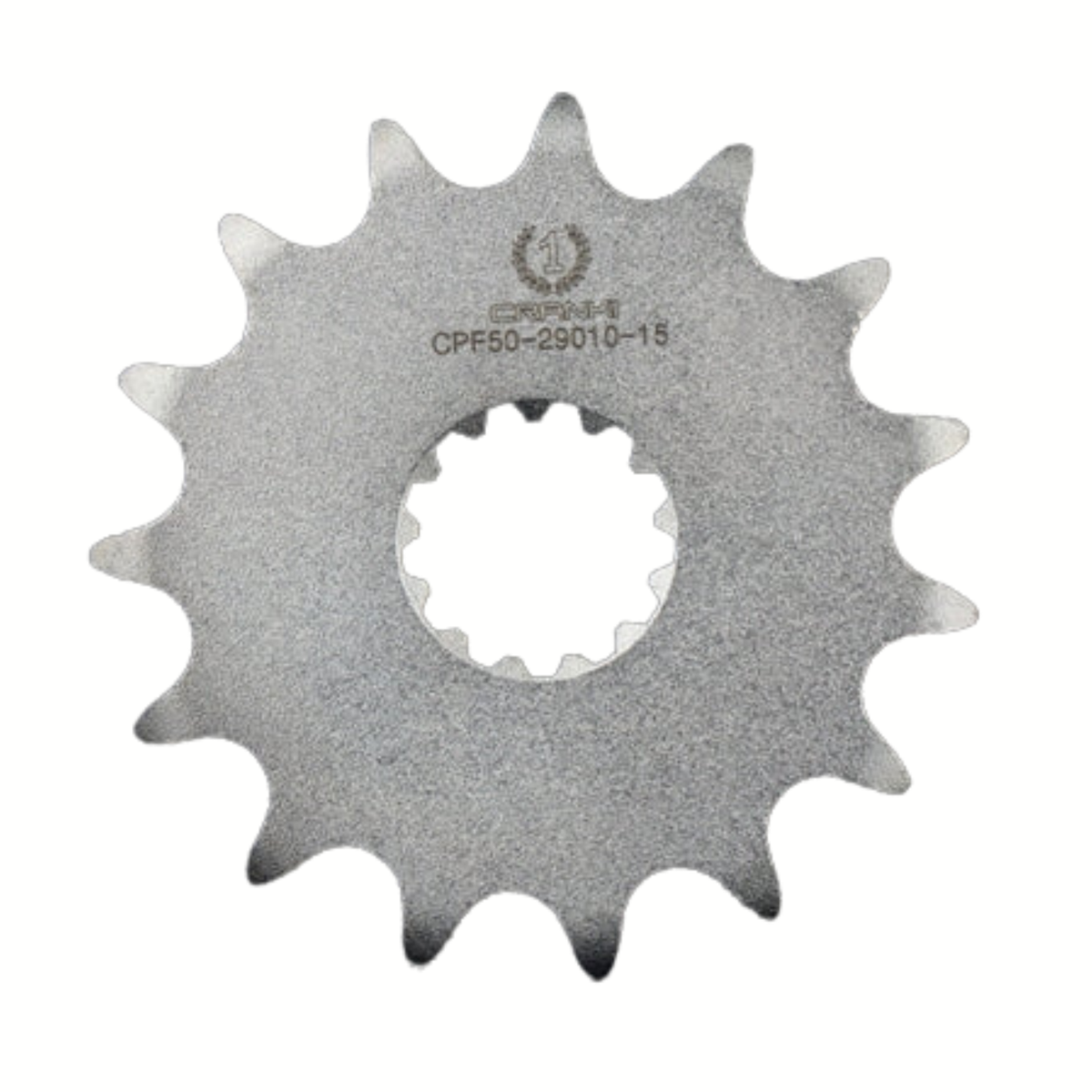 Crank1 Suzuki V-Strom 650 (2017-2022) Performance Motorcycle Sprocket - Chrome - CPF50-29010-15T