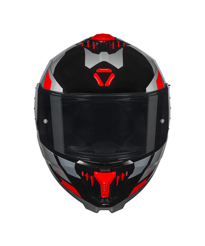 Korda Neo Titan Helmet - Gloss Red Black