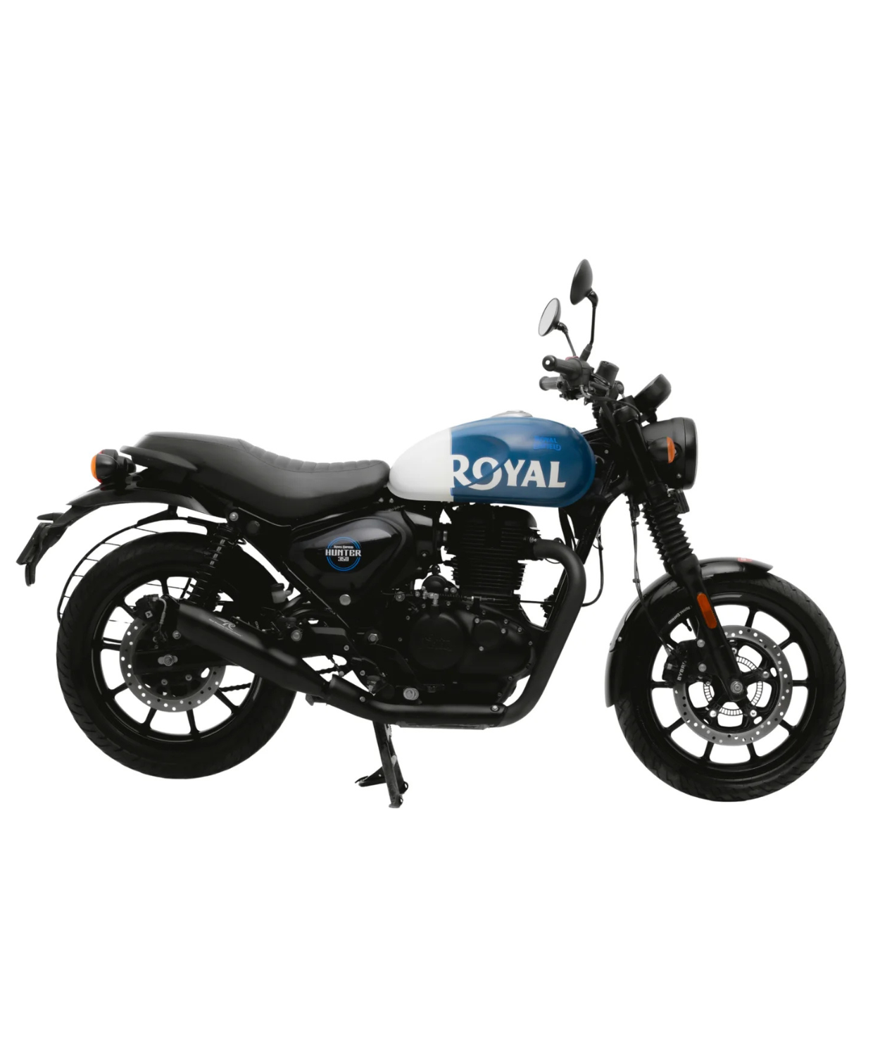 Red Rooster Performance Rumbler Max for Hunter 350 / Classic Reborn 350 / Meteor 350 - Black Matte