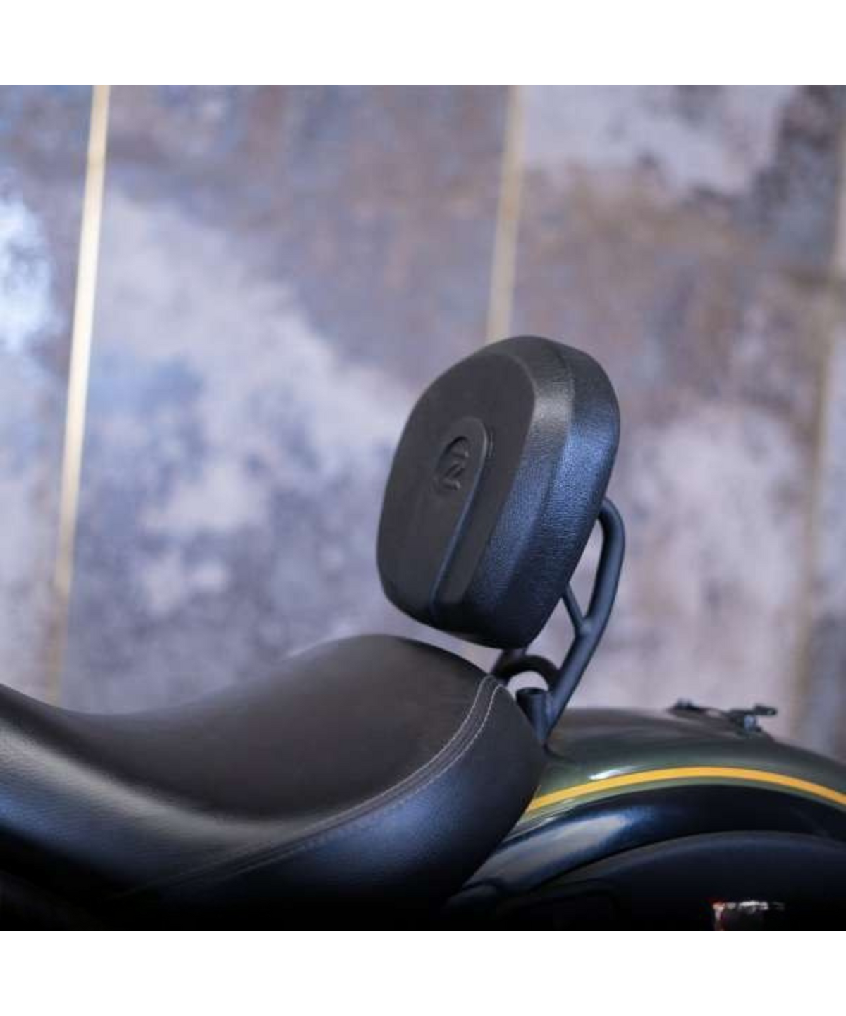 Zana Royal Enfield Super Meteor 650 Backrest MS Compatible with Luggage Rack - ZI-8296 - Zana