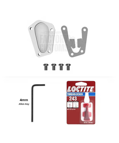 Motoverse Factory Customs Bigfoot Shoe Stand Extender for Bajaj Dominar 400 new -  MB-BAJ-DOMI