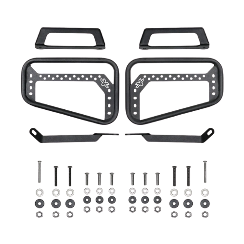 Viaterra Saddle Bag Rack for Triumph Thruxton 400