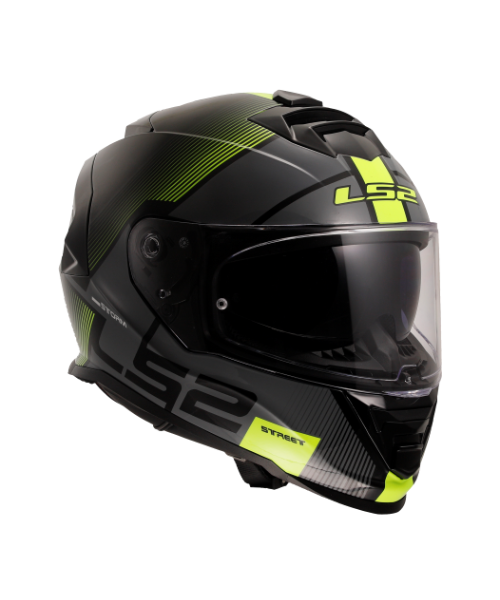 LS2 FF800 Storm II Epic Helmet - Black Yellow