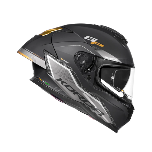 Korda Sonic Rapide Helmet - Matt Black Gold