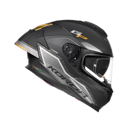 Korda Sonic Rapide Helmet - Matt Black Gold