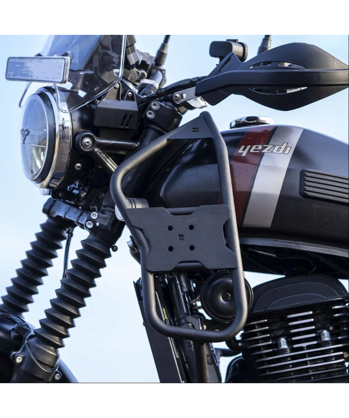 Zana Yezdi Adventure Tank Protection Guards and Jerry Can Holders - ZI-8184 - Zana