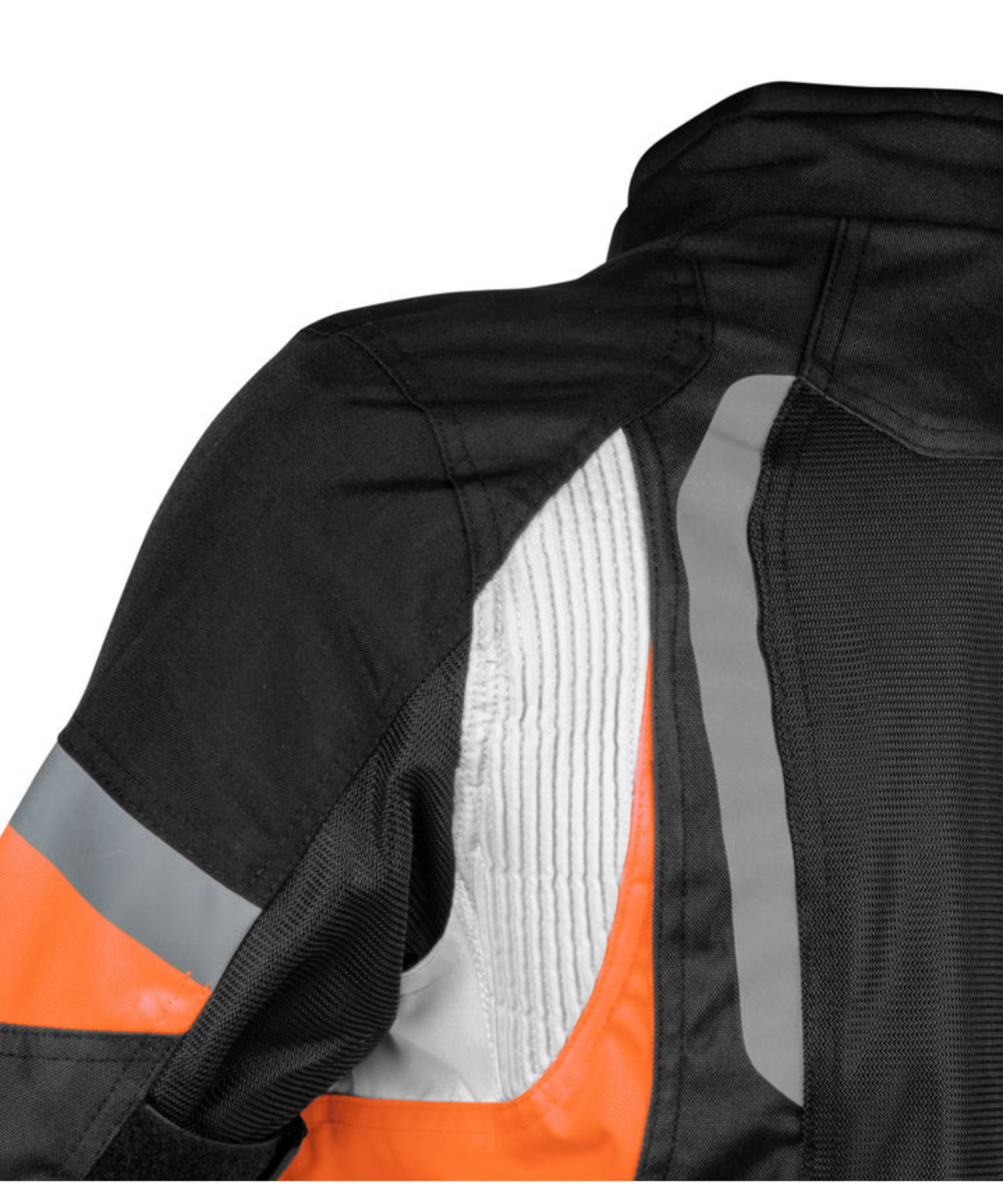 Rynox Tornado Pro 4 CE Certified Class A Riding Jacket - Black Orange - Rynox