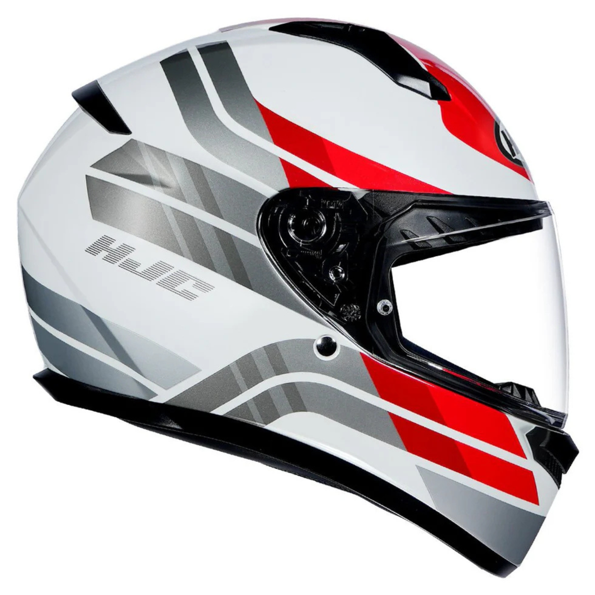 HJC C10 Hiper MC1 Helmet - White Red - HJC