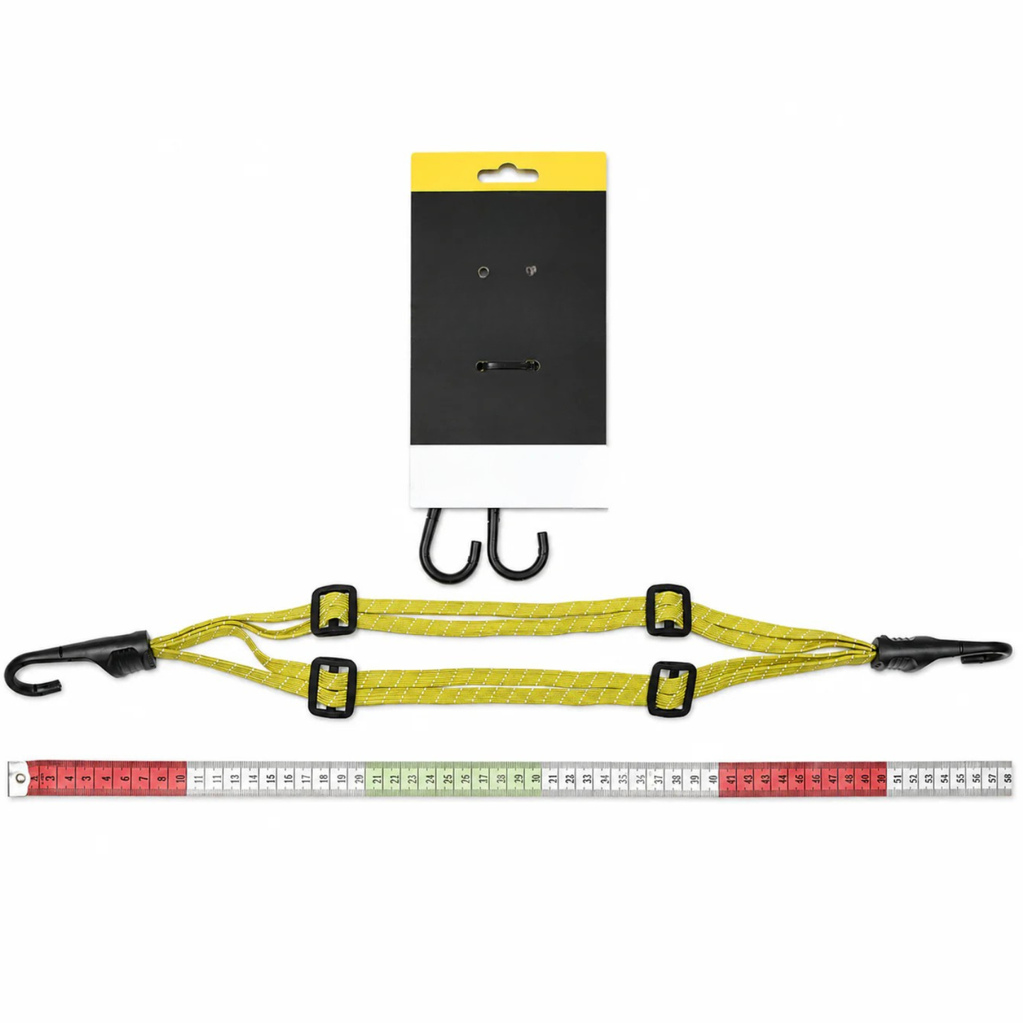 Kolga Bros Octopus Tie - Yellow Black