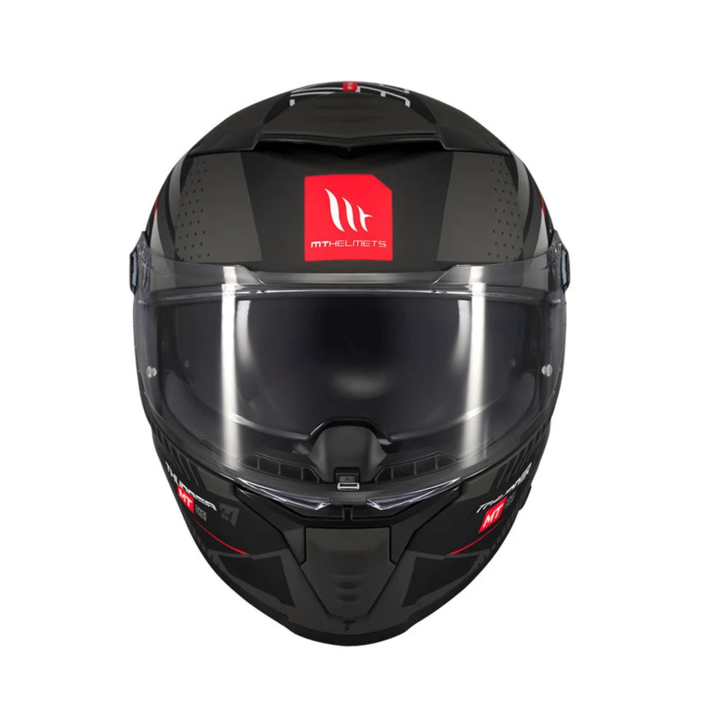 MT Thunder 4 SV Luminence D1 Helmet - Gloss Black Grey