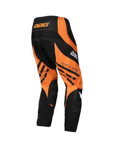 BBG Motocross Riding Pant - Orange