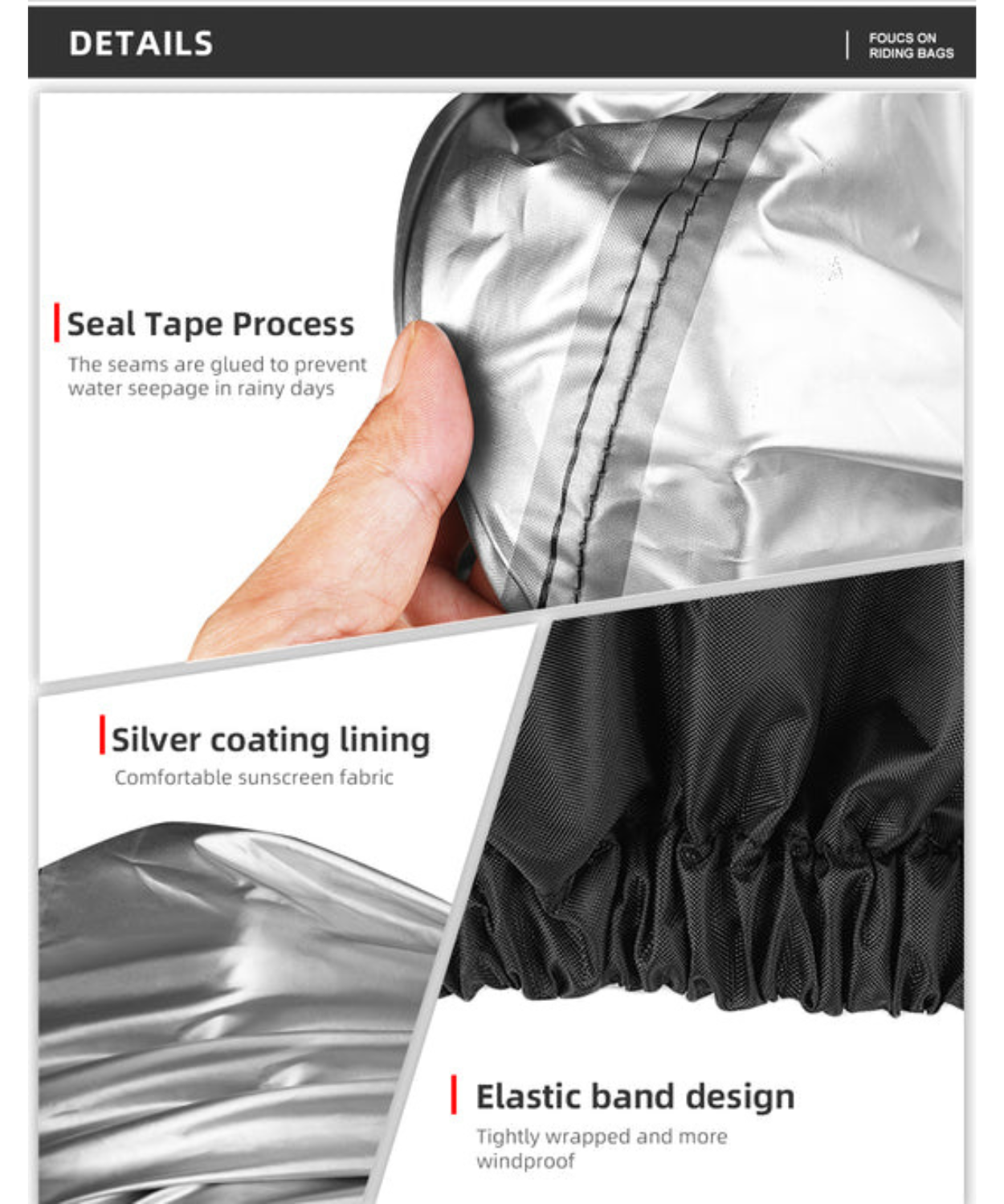 Rhinowalk Waterproof Bike Cover - XL - F1003