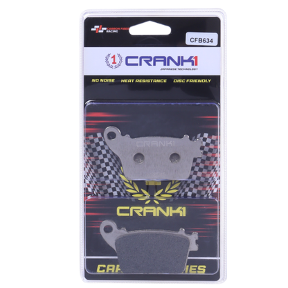 Crank1 Carbon Brake Pads for Suzuki GSX-R 1000 (2013-2016)