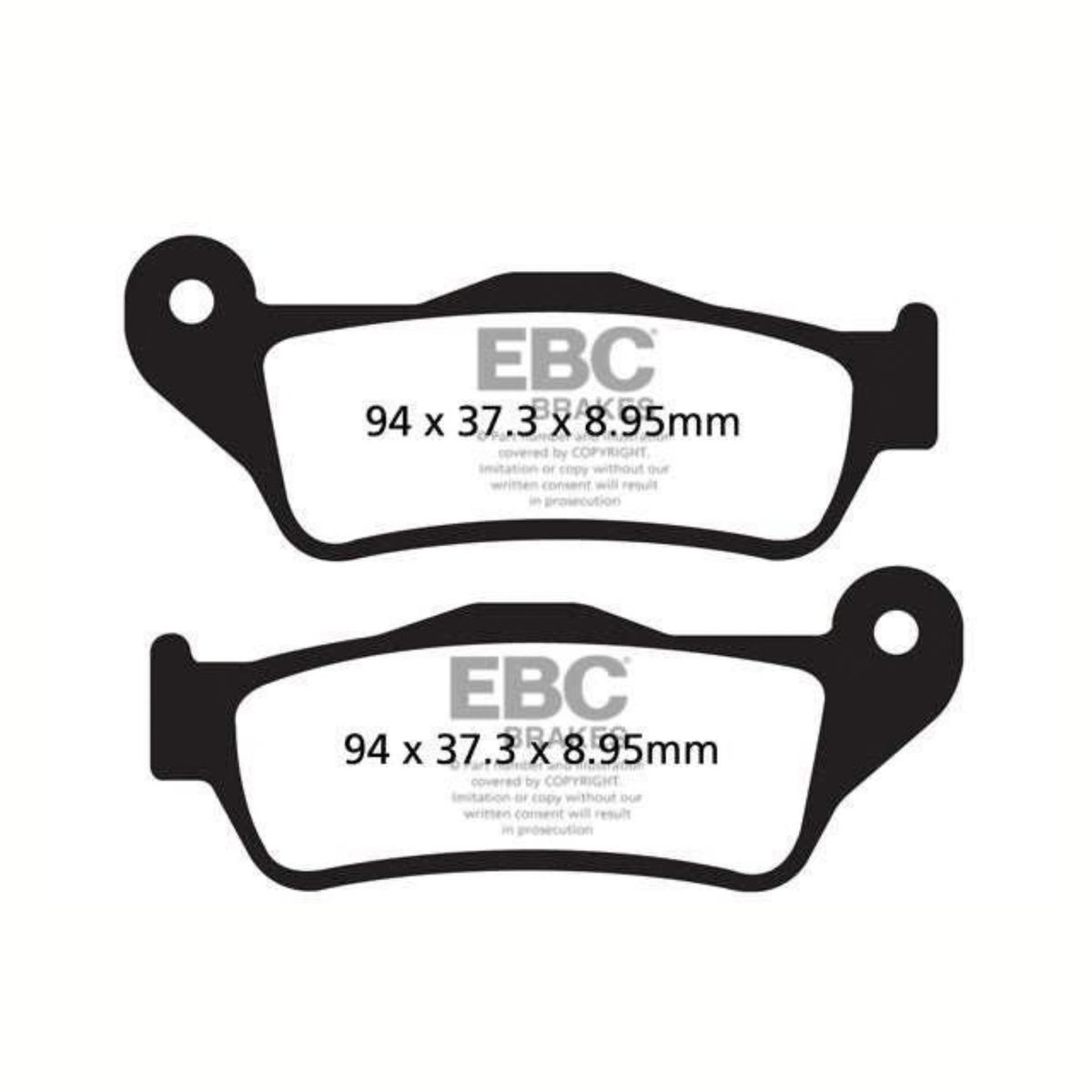 EBC Harley Davidson Street 750 (2016-2021) Fully Sintered Brake Pads - EBC Brakes