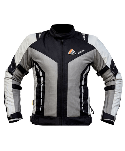 Bison ProGear Masculine V.2 Riding Jacket - Black Grey