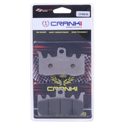 Crank1 Carbon Brake Pads for BMW R 1200 RT LC (2014-2018)