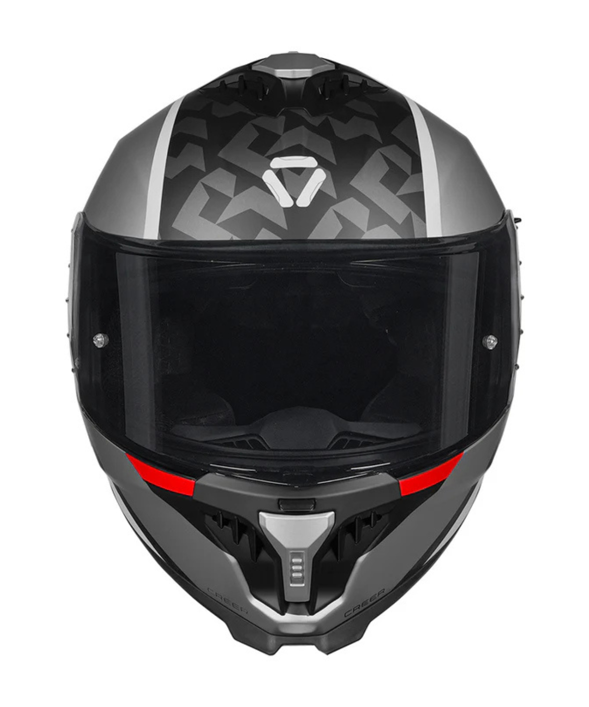 Korda Neo Creer Helmet - Matt Grey Red - Korda