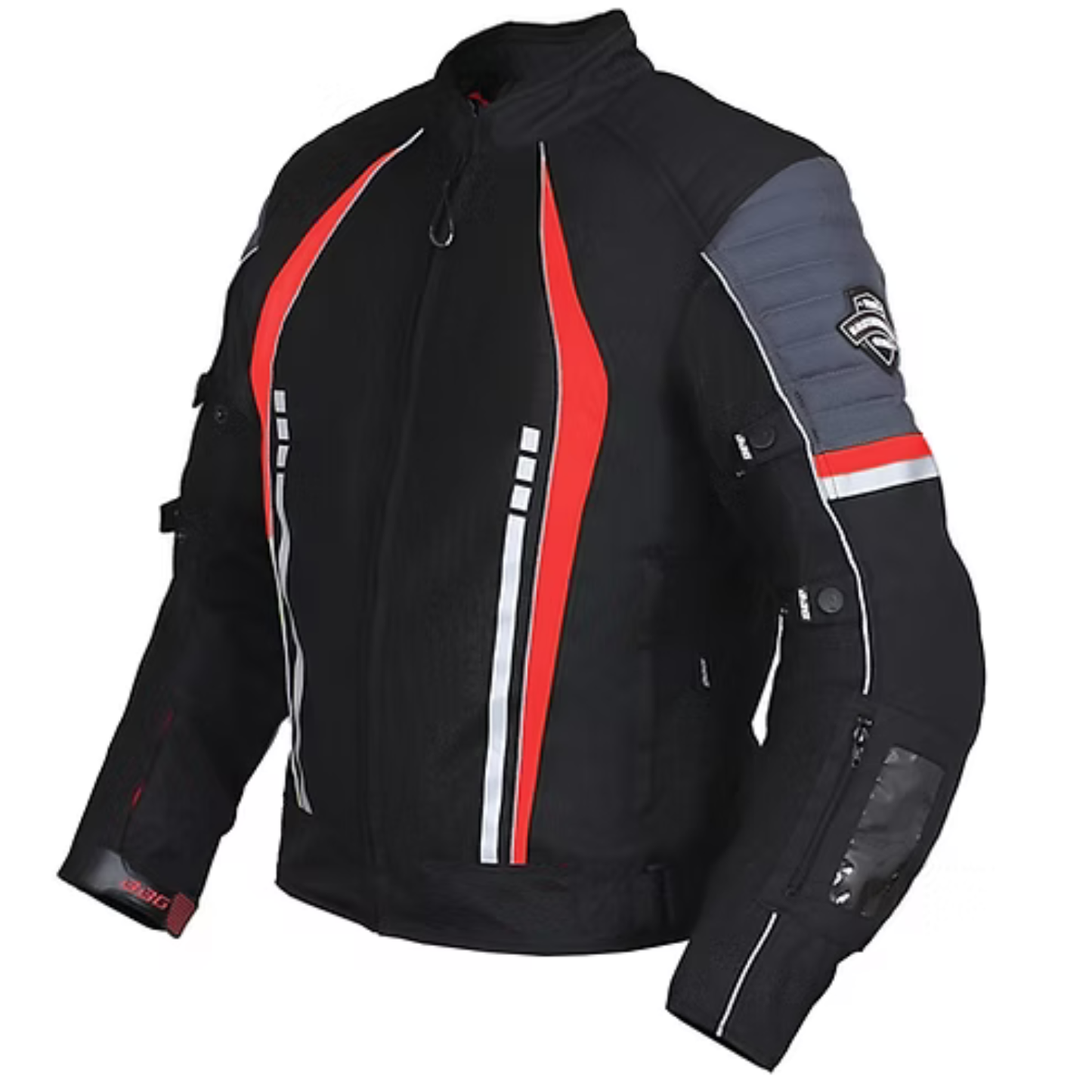 BBG Voyager Riding Jacket without Liner - Red