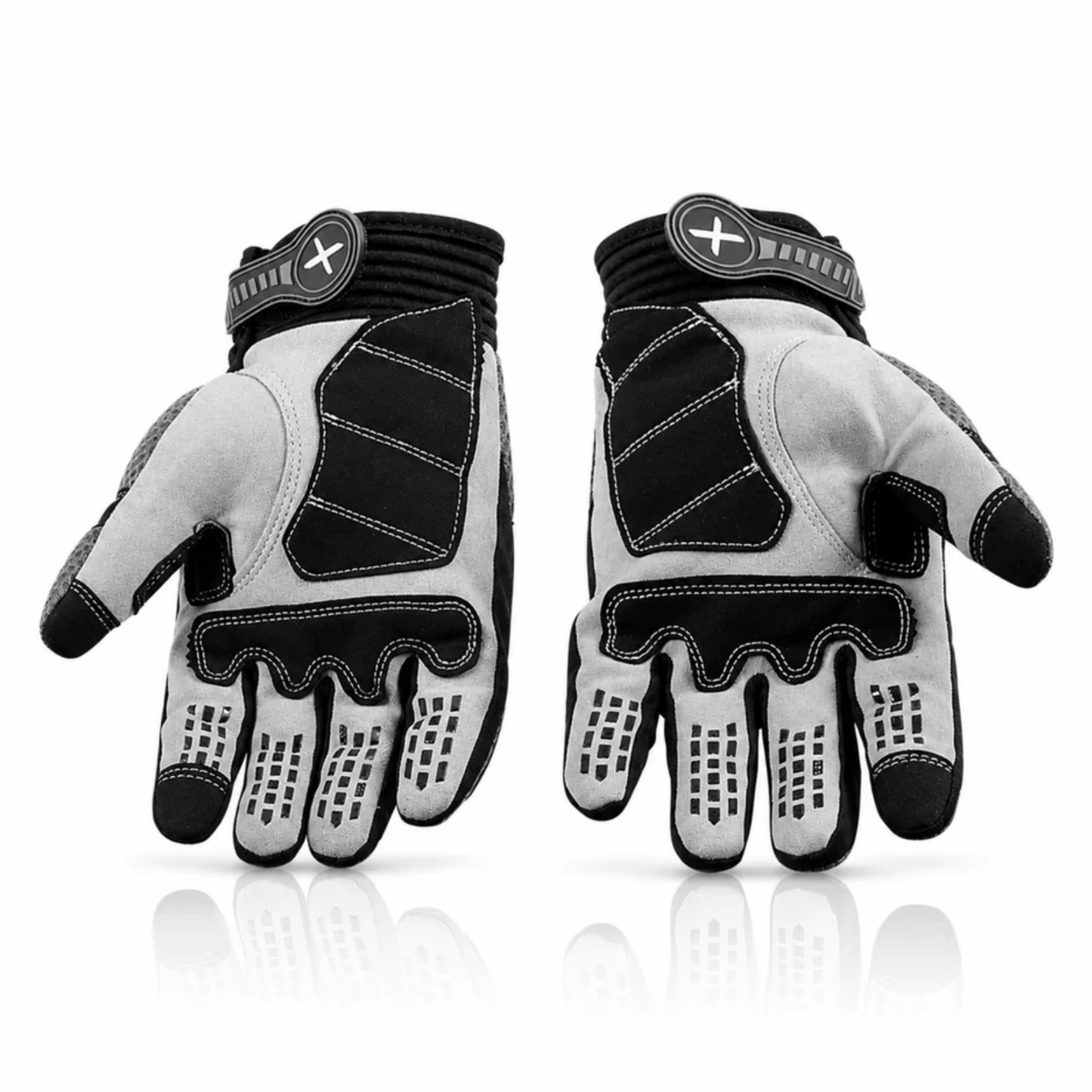 Axor Airstream Riding Gloves - Black Grey