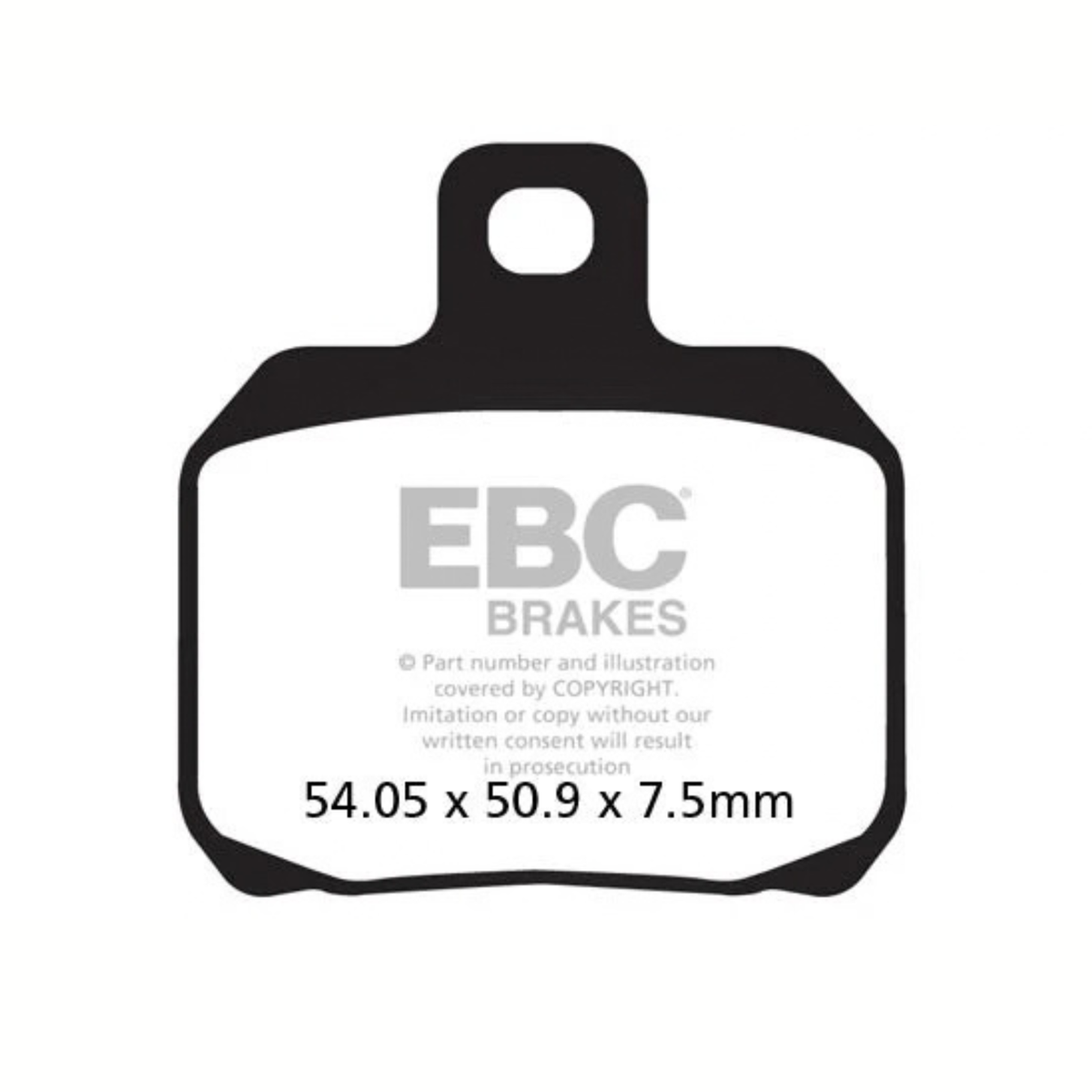 EBC Benelli TNT 600 (2014 Onwards) Fully Sintered Brake Pads - EBC Brakes
