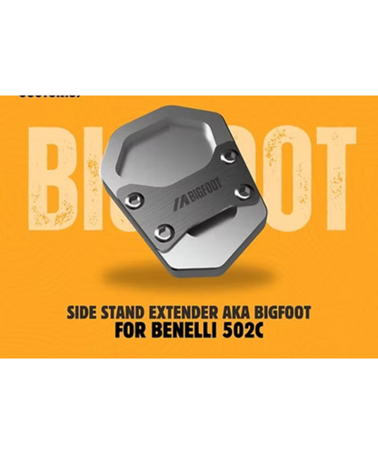 Motoverse Factory Customs Bigfoot Shoe Stand Extender for Benelli Trk 502 - MB-BEN-TRK502