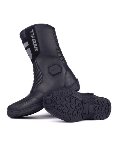 Gadsyll G-STAR 11 V2 Water Resistant Motorcycle Riding Boots - Black