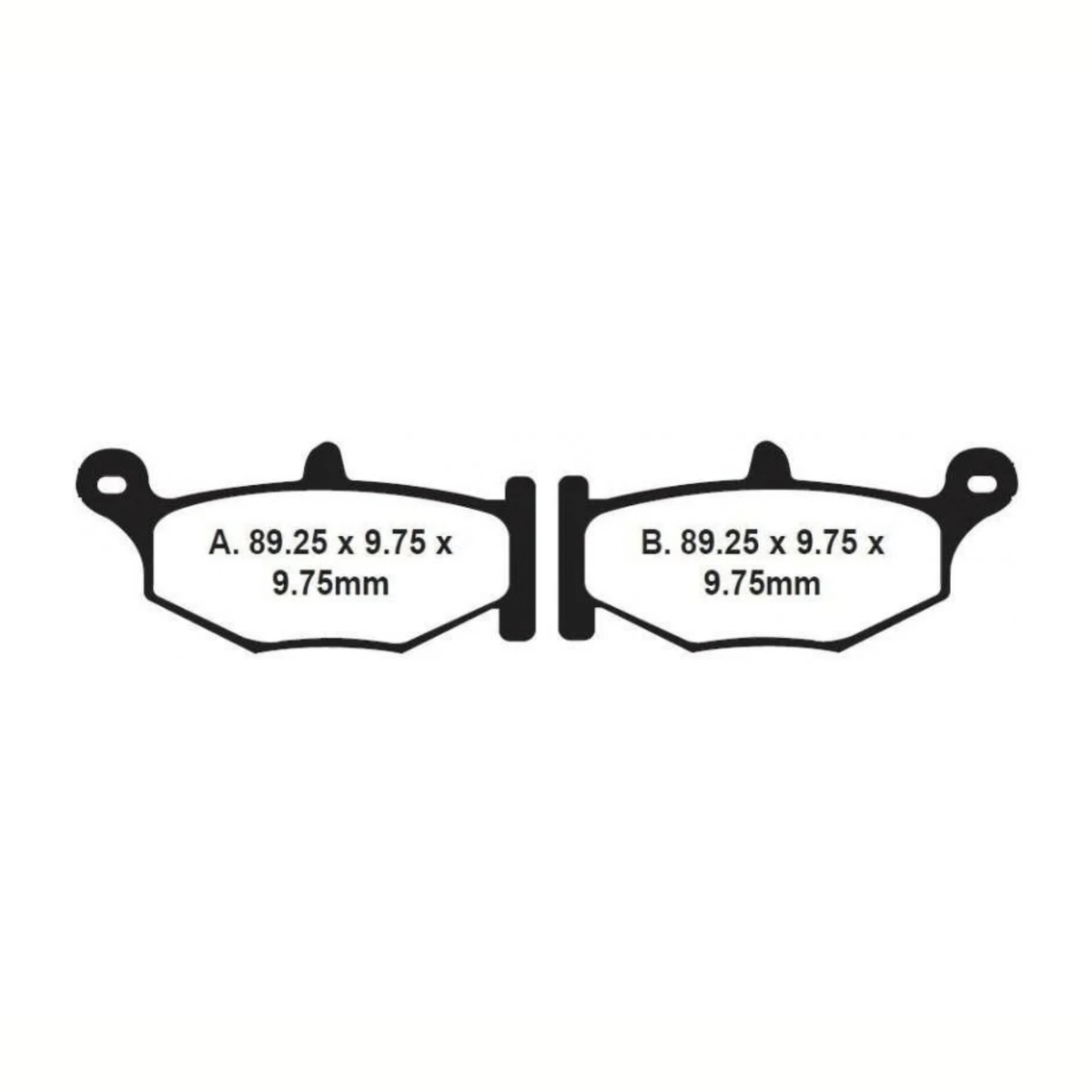 EBC Suzuki GSX-R 1000 (2007-2008) Fully Sintered Brake Pads