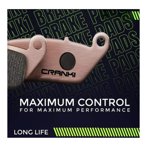 Crank1 Bajaj Pulsar 220 Sintered Brake Pads
