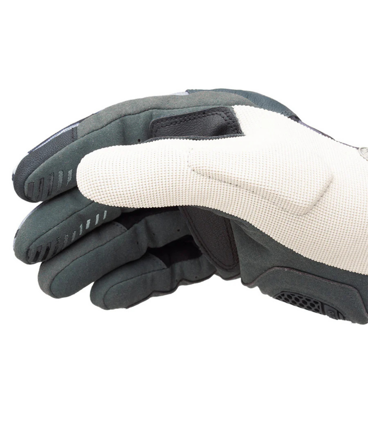 Tucano Urbano Stacca Riding Gloves - White Grey - Tucano Urbano