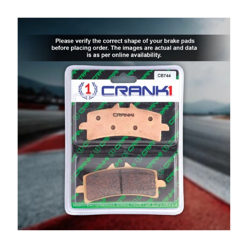 Crank1 Sintered Brake Pads for Triumph Daytona 675R (2013-2017)