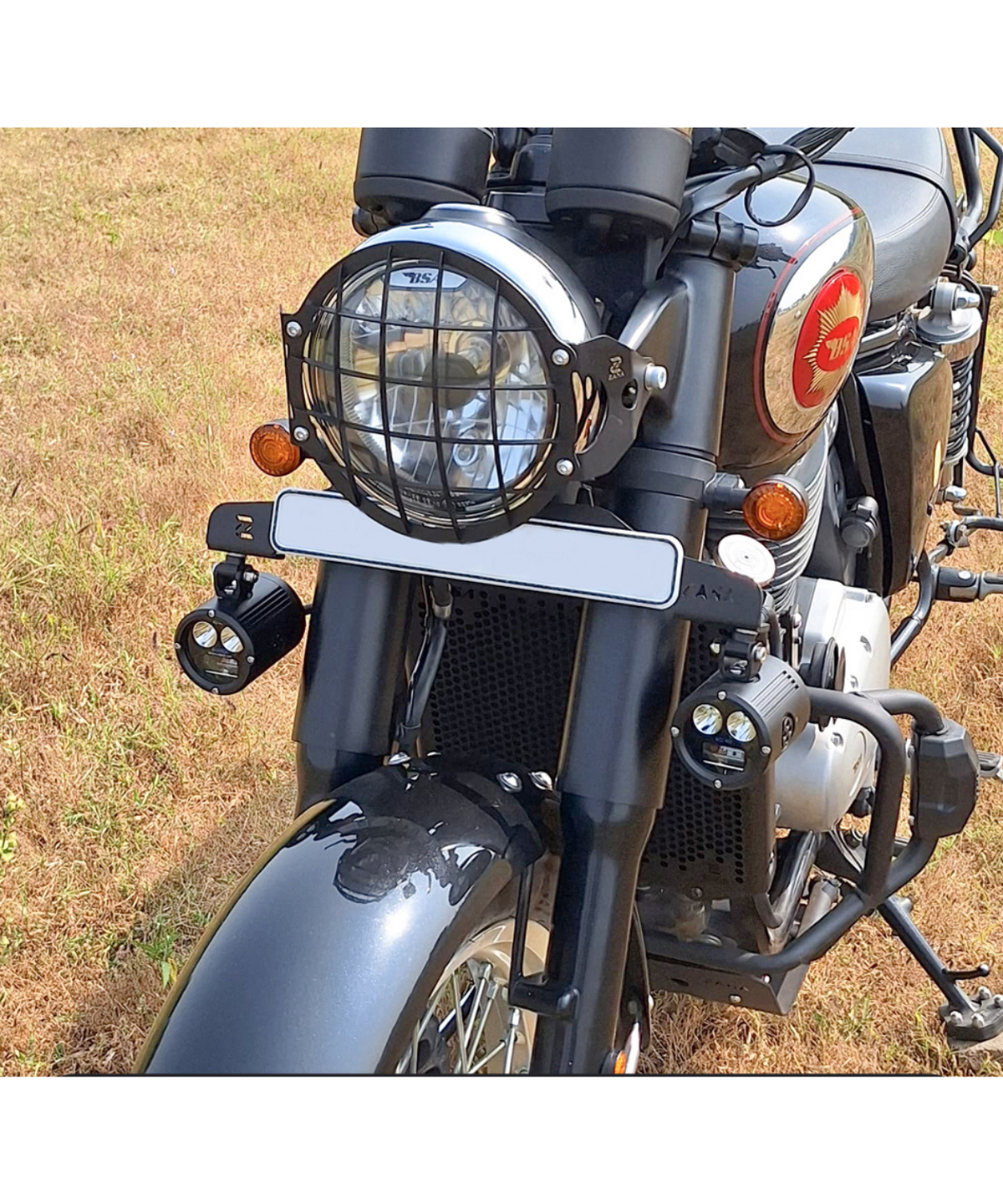 Zana BSA Goldstar 650 Mild Steel Fog Light Mount - ZI-8538 - Zana