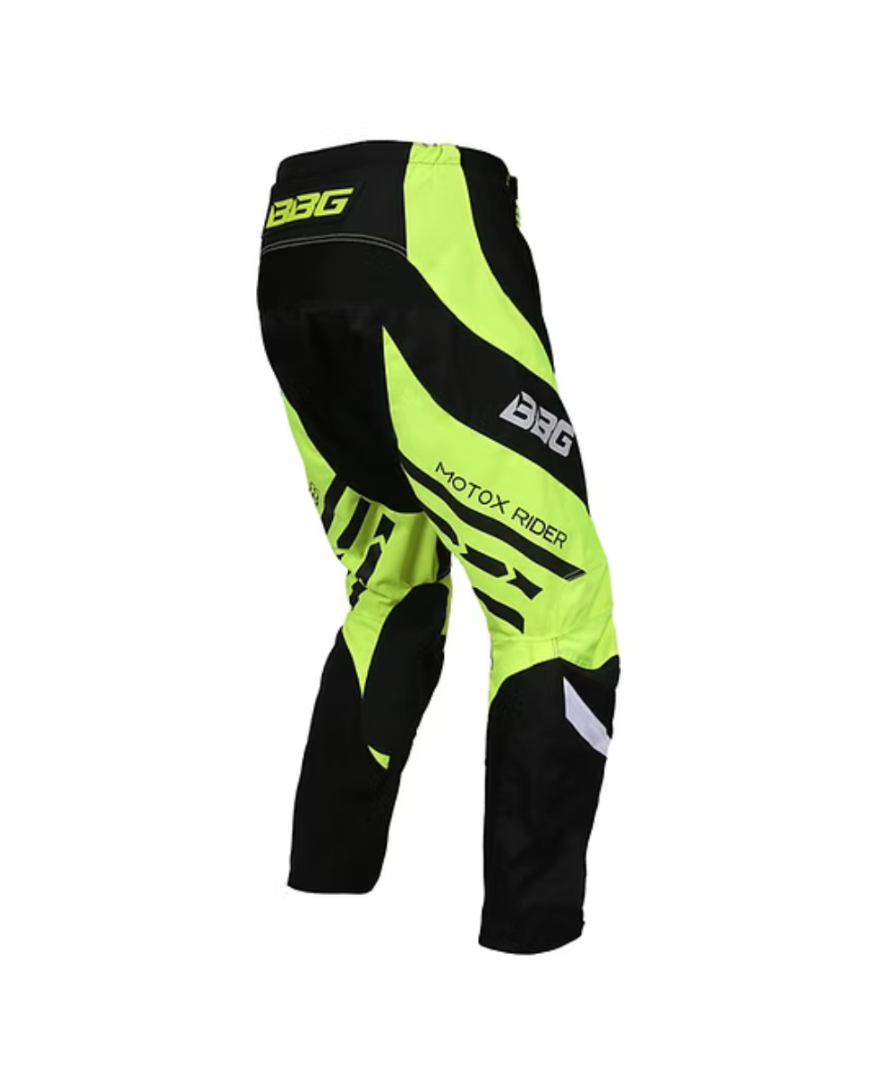 BBG Motocross Riding Pant - Neon