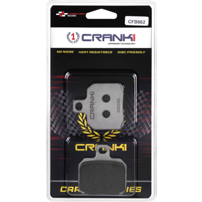 Crank1 Carbon Brake Pads for Ducati Monster 1200 (2017-2018)